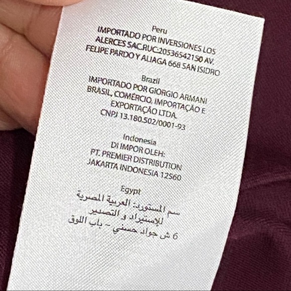 Armani Exchange Loose Fitted Midi V-Neck Dress NWT - Picture 16 of 16